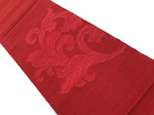 リサイクル 草葉模様織出し名古屋帯